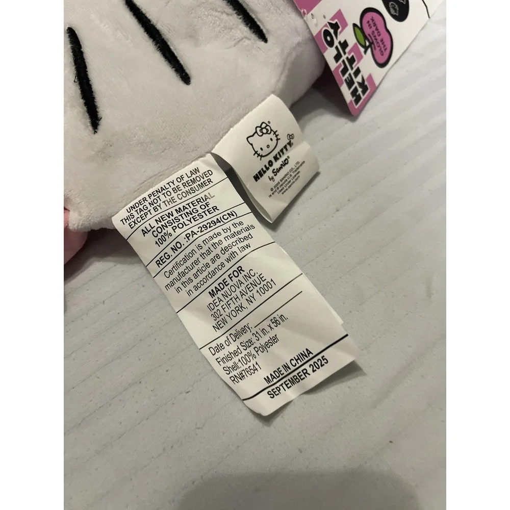 Hello Kitty Glow in the Dark Slumber Bag Pink NEW